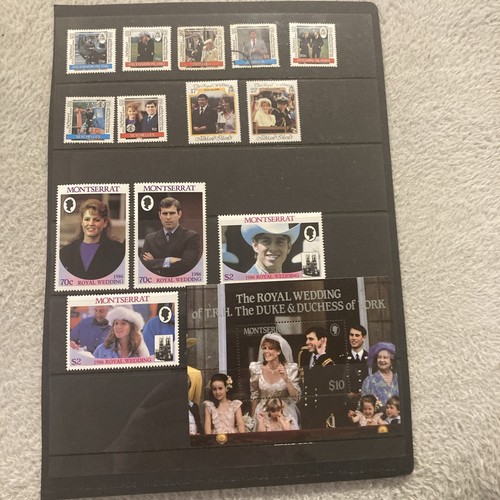Mint hinged stamps from - hinged,