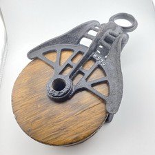 VTG Cast Iron Wooden Wheel