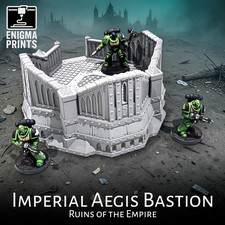 Imperial Aegis Bastion - 28mm