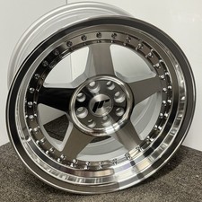 1x Japan Racing JR6 16" Silver