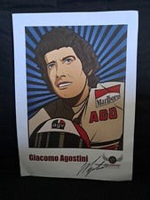 Giacomo Agostini Hand Signed
