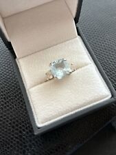 Dinny Hall Teresa Blue & White Topaz Cocktail Ring £495 Sterling Silver