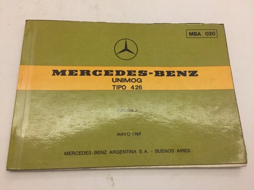 Mercedes benz unimog - tipo, 426