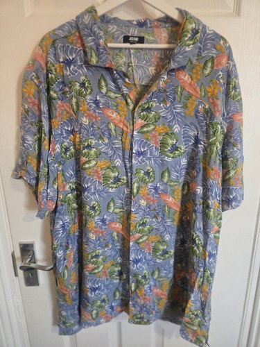 Jacamo floral hawaiian shirt - jacamo,