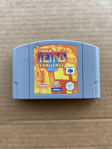 N64 magical tetris challenge - tetris,