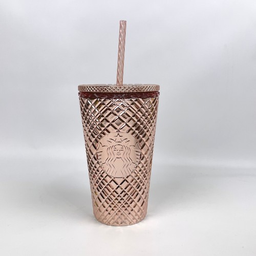 Starbucks rose gold studded - gold,