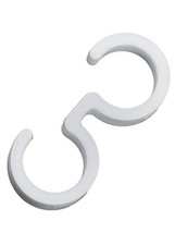 80 Pack White Small Poly