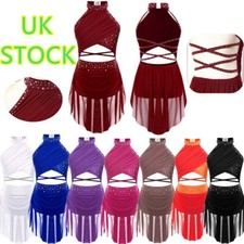 UK Girls Rhinestones Ballet