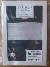 Jack Wills Bralette & Brief Set Size 7-8 Yrs - Navy/pink