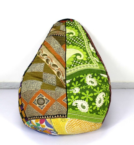 Cotton floral kantha - cotton, hippie