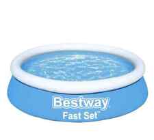 Bestway Fast Set Family Swimming Pool 6ft X 20" 940L 1.83m x51cm Garden Paddling