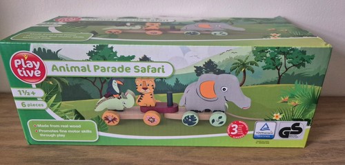 Wooden childs pullalong animal - childs,