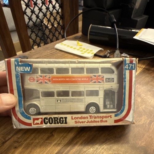 Corgi silver jubilee bus - jubilee,
