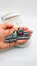 Oasis Noel Liam Charms Fits Crocs SET OF 6 Shoe Clog Charms Real UK Seller ??