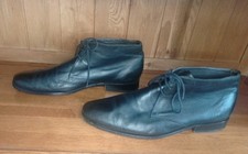 Anatomic Prime Black Leather Boots. Size UK 9 EU 43