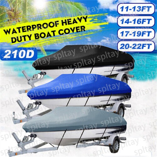 22ft heavy duty boat cover - 11-22ft,