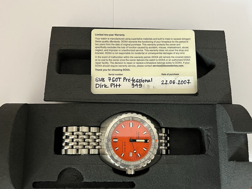 Doxa t750 professional rare - doxa,