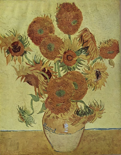 Sunflowers vincent van gogh - by,