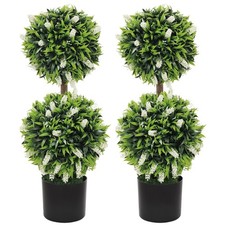 HOMCOM Set of 2 Potted