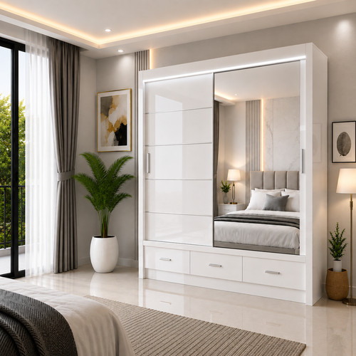 Florence high gloss bedroom - gloss,