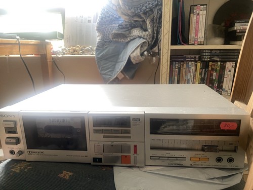 Sony tape deck fx60 - tape,