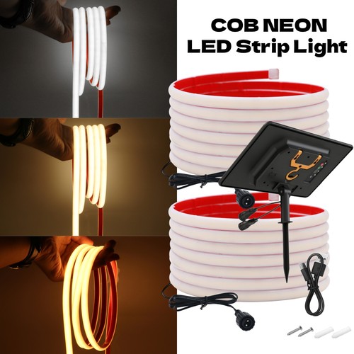 24v solar powered cob - 24v, neon