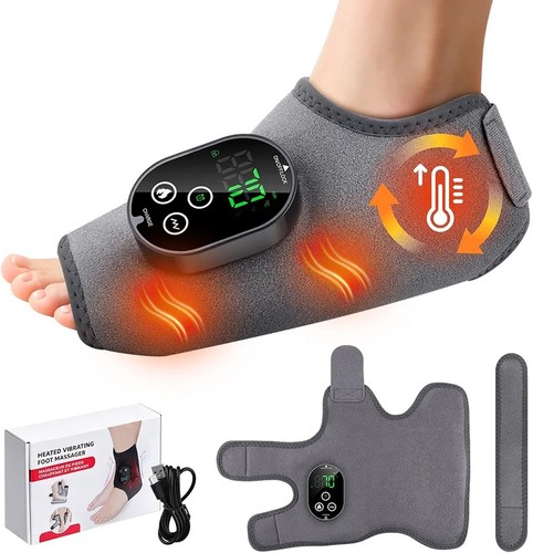 Foot massager with heat and - foot,