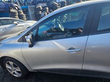12 -16 Renault Clio MK4 PH1 5Door - Passenger Front Door In Silver TED69 Marks