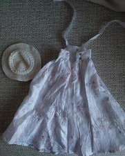Silk Sundress + Hat  to fit