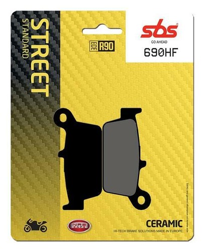 Sbs 690 ceramic front - front, brake