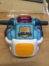 Little Tikes Police Cycle Rocker Spare Part Head, Handle Bar and Lights NEW
