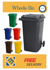 Wheelie Bin 120L Standard Grey