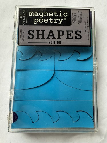 Magnetic poetry shapes - magnetic, poetry: