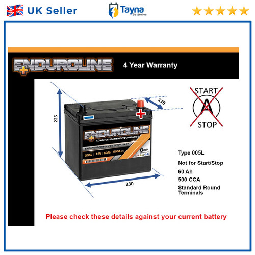 Battery fits toyota gt86 auris - battery,
