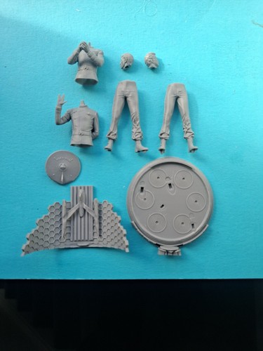 90mm spock and kirk - spock, printed