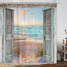 Boho Beach Coastal Shower