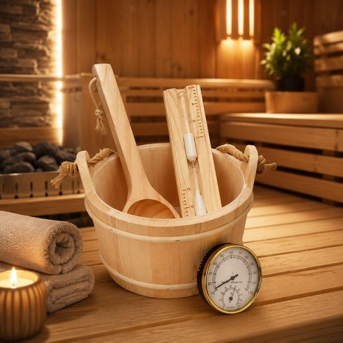 Sauna bucket and - sauna,