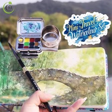 Travel Watercolour Paint Set |