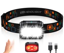 Head Torch Rechargeable Super