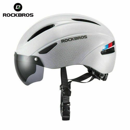 Rockbos white bicycle helmet - rockbos,