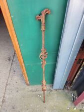 Reeded baluster (spindle) for cast iron stairs / threaded bottom / 40 available