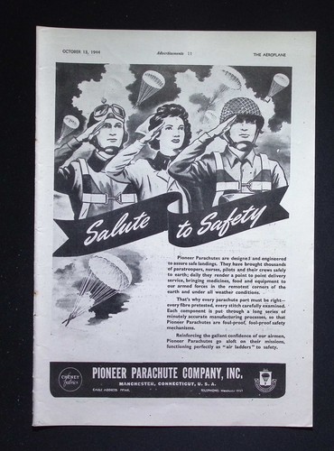 Original 1944 advert pioneer - 1944,