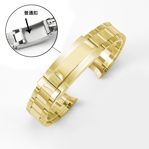 Solid stainless steel watch - steel,
