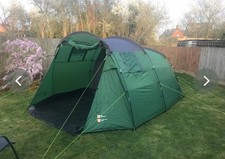 Freedom Trail Ullswater 4-Tunnel Tent Green, Waterproof, AJ510