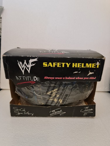 Wwf safety helmet rare - wwf,