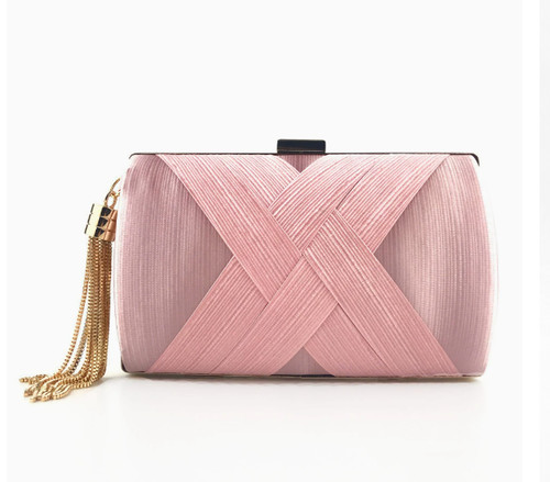 Women satin evening - satin, bag