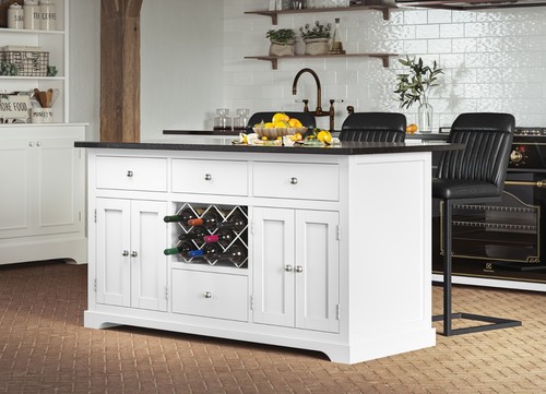 White kitchen island - white,