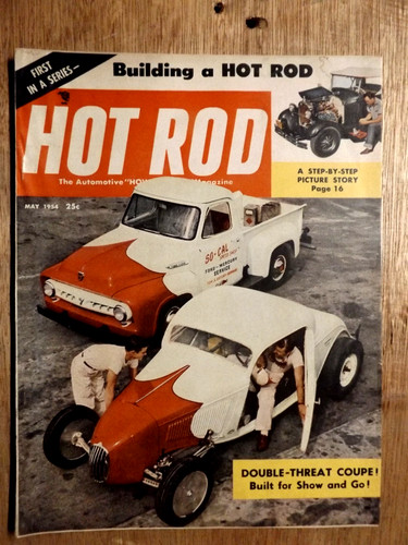 Hot rod may 1954 - rod,