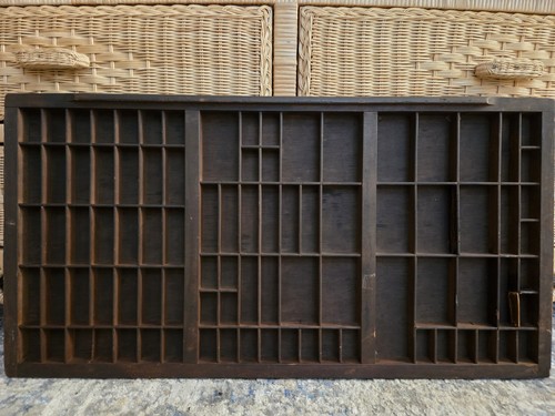 Vintage large printer type - vintage,