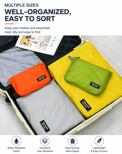 Silicone travel organiser bag - organiser,